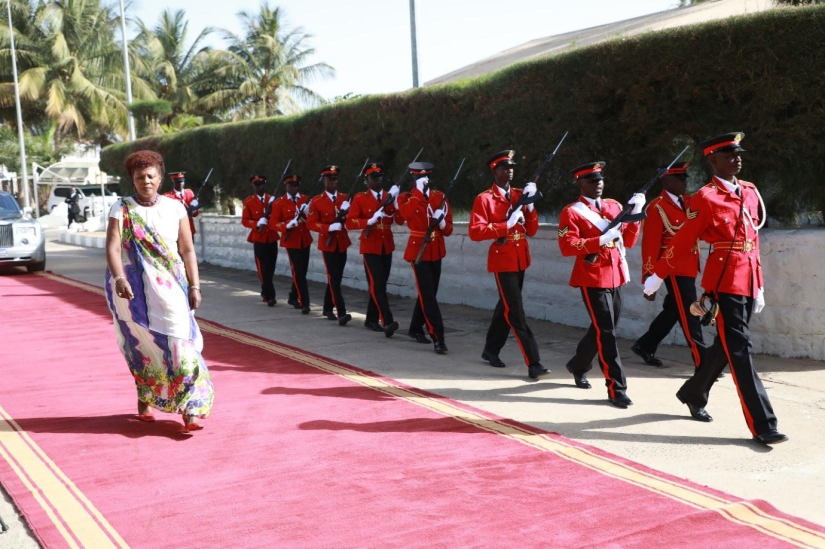 United Nations Resident Coordinator Presents Her Credentials To ...