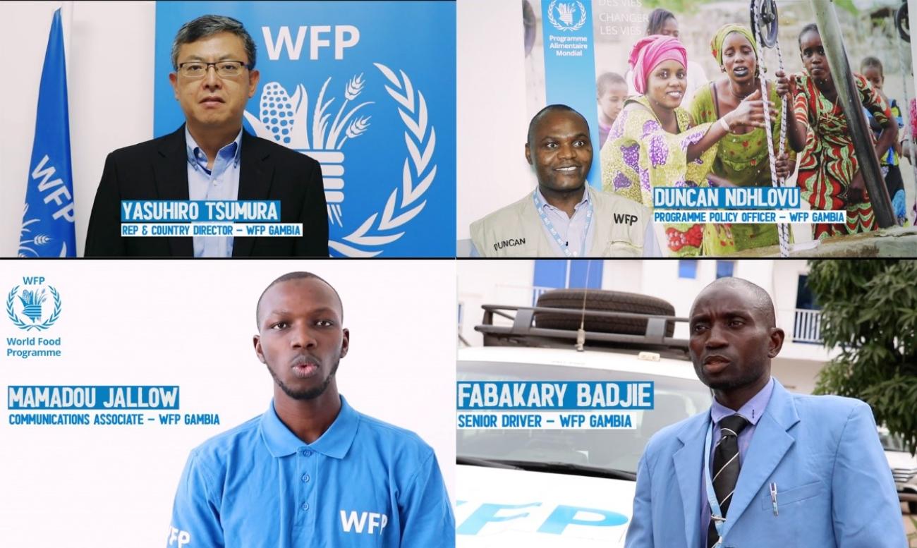 WFP men pledge to end #GBV 