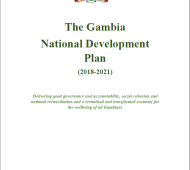 The Gambia National Development Plan (2018-2021)