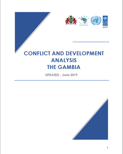 CONFLICT AND DEVELOPMENT ANALYSIS THE GAMBIA UPDATED - June 2019