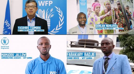WFP men pledge to end #GBV 